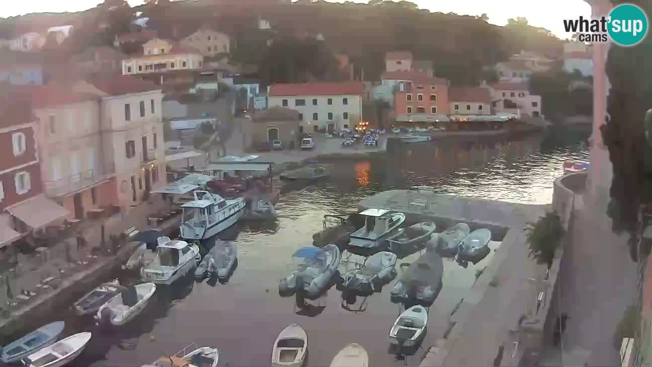 Webcam Live – The harbor and the bay of Veli Lošinj