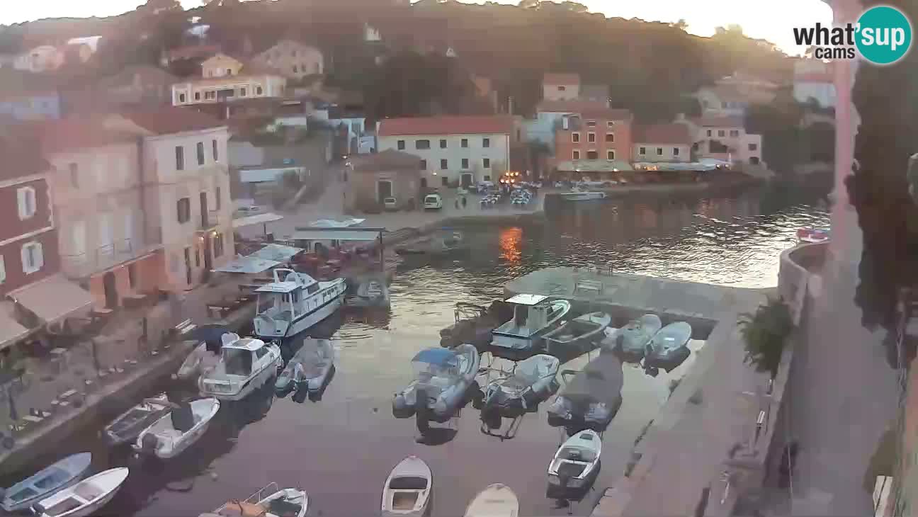 Webcam Live – The harbor and the bay of Veli Lošinj