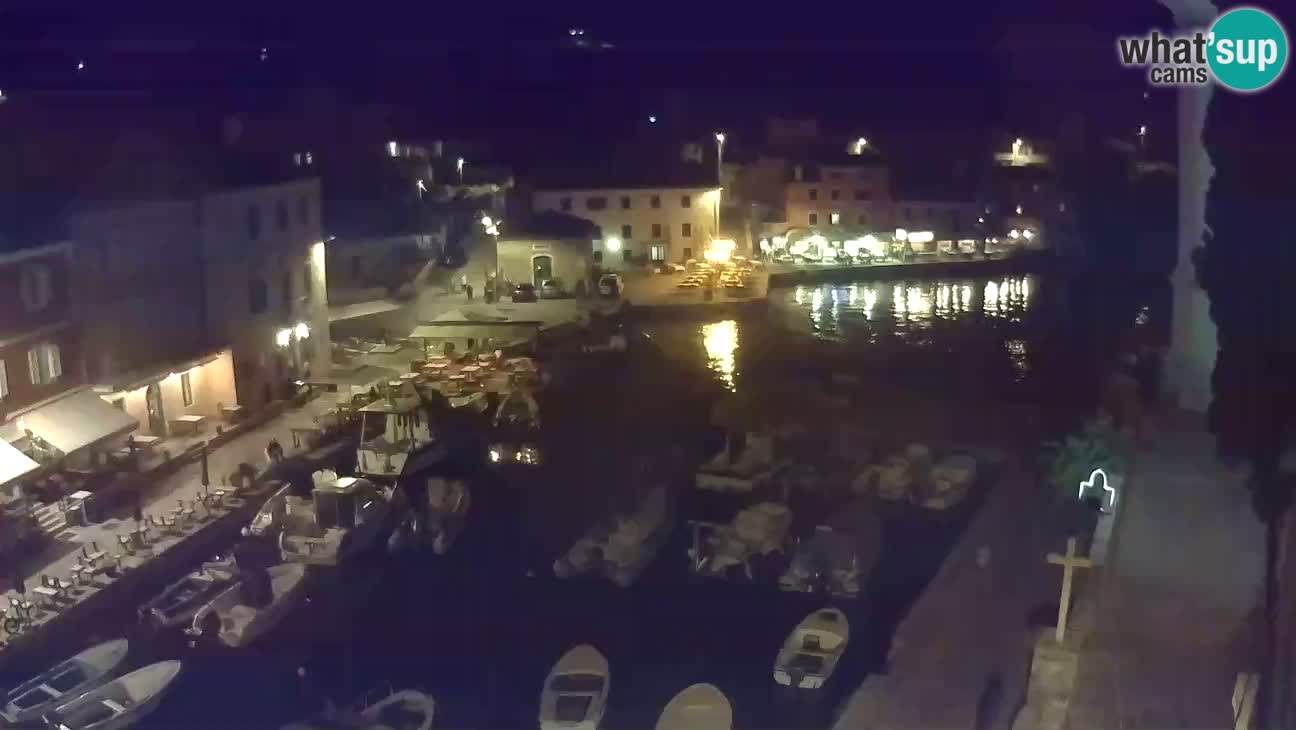 Webcam Live – The harbor and the bay of Veli Lošinj