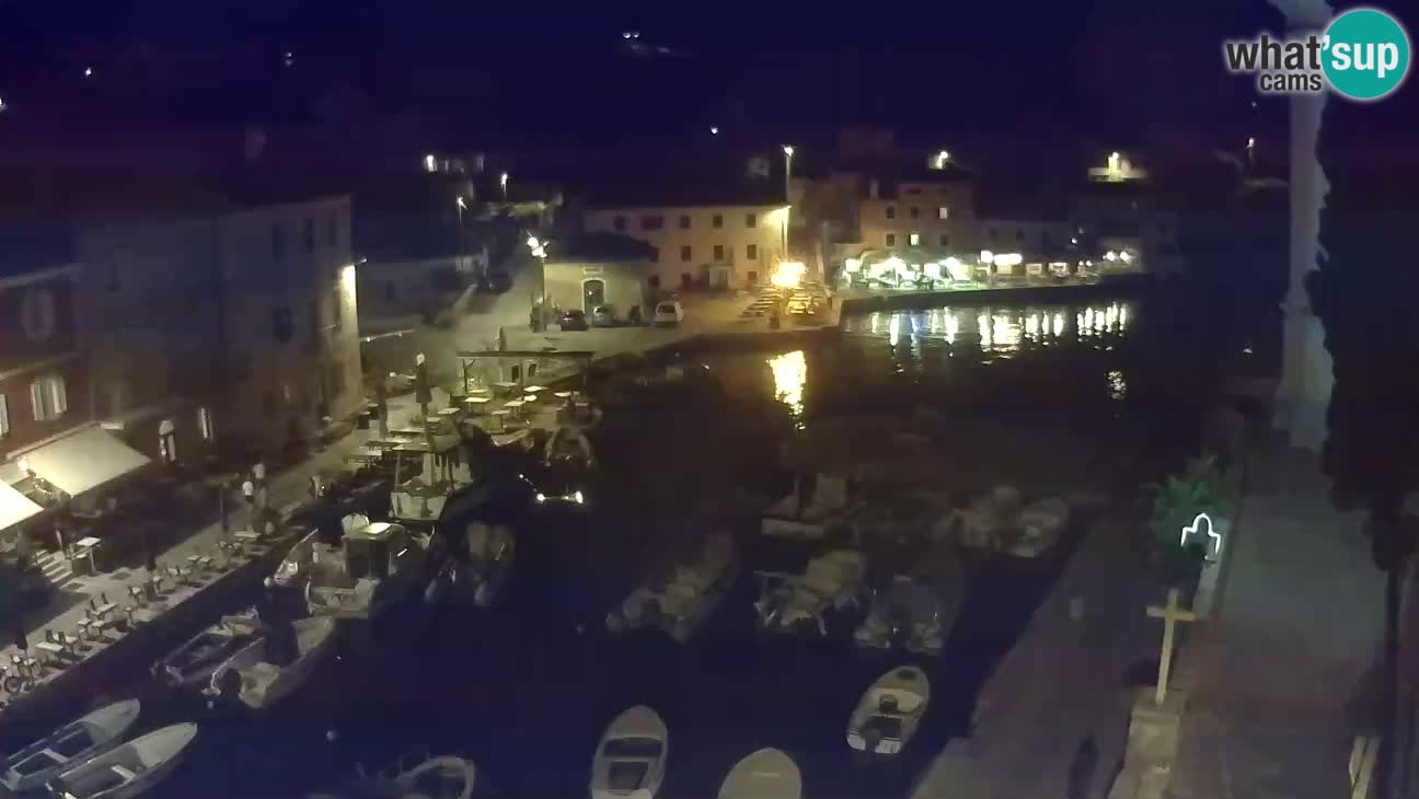 Webcam Live – The harbor and the bay of Veli Lošinj