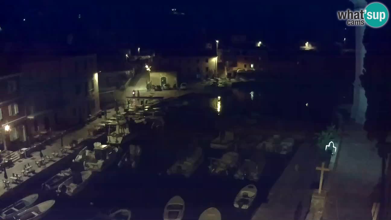 Webcam Live – The harbor and the bay of Veli Lošinj