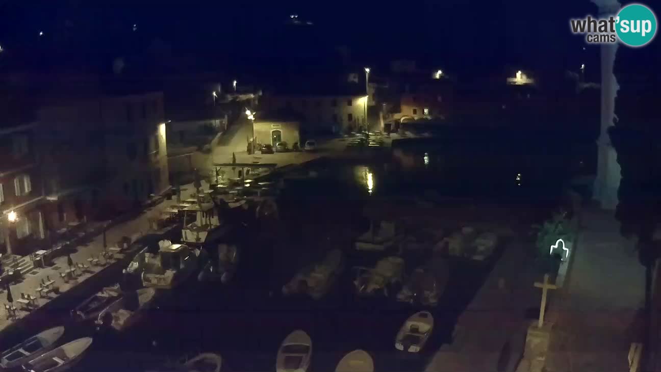 Webcam Live – The harbor and the bay of Veli Lošinj