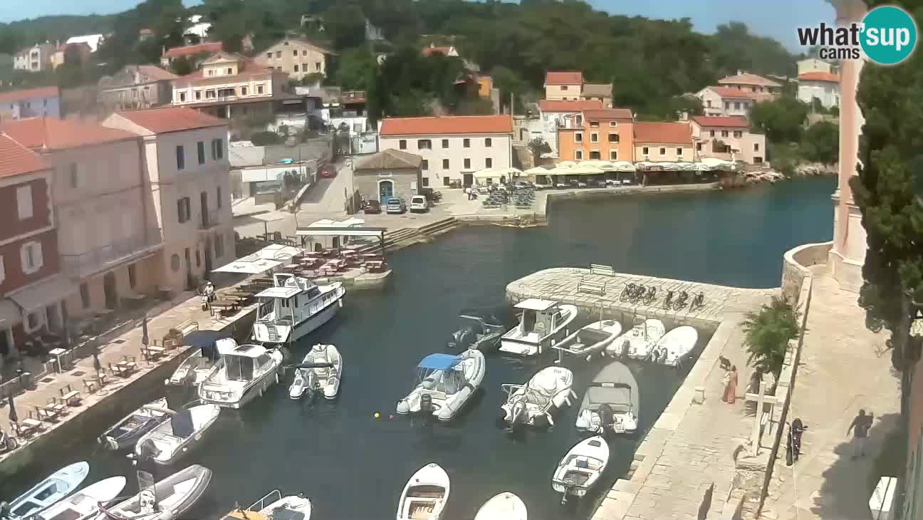 Webcam – Le port et la baie de Veli Lošinj