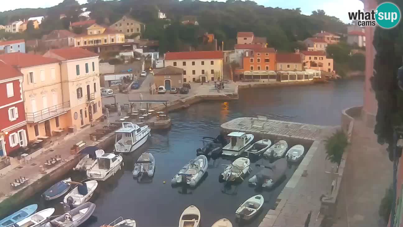 Webcam – Le port et la baie de Veli Lošinj