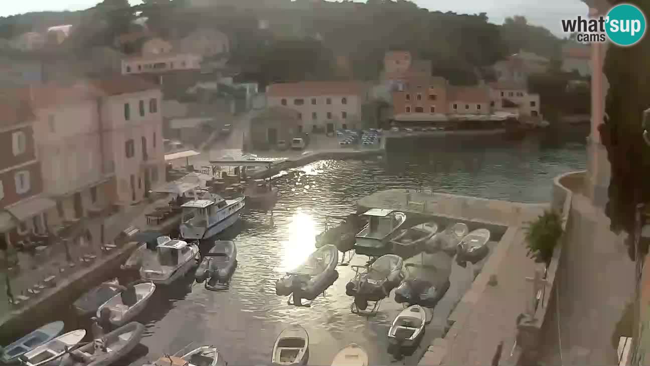 Webcam – Le port et la baie de Veli Lošinj