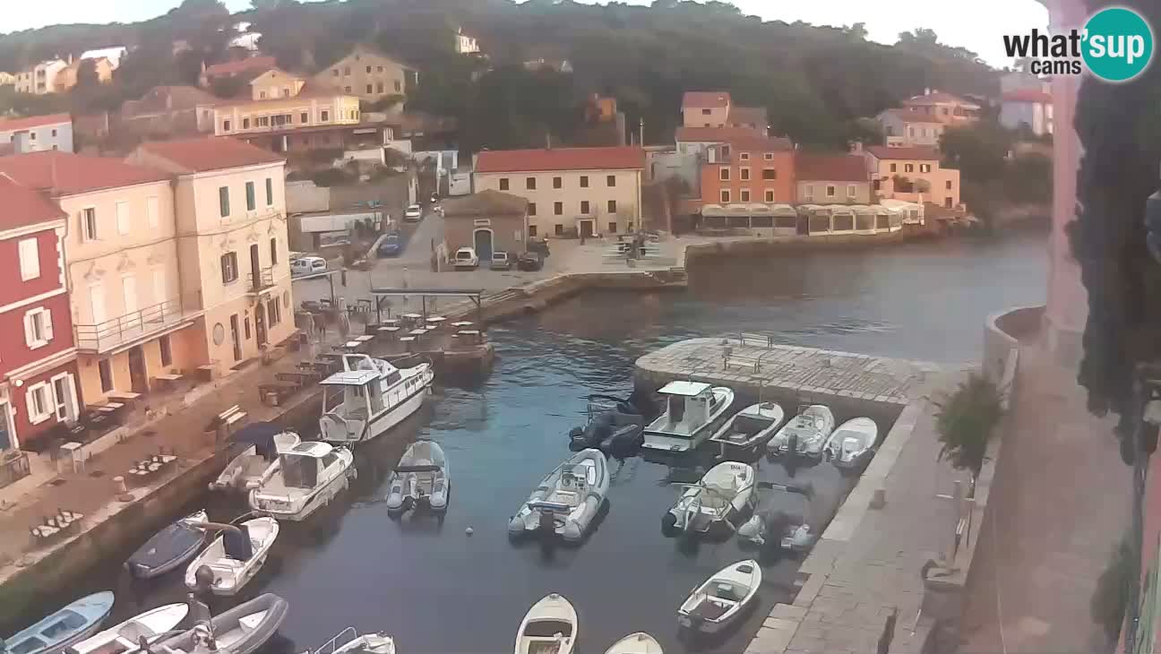 Webcam – Den Hafen und die Bucht von Veli Lošinj
