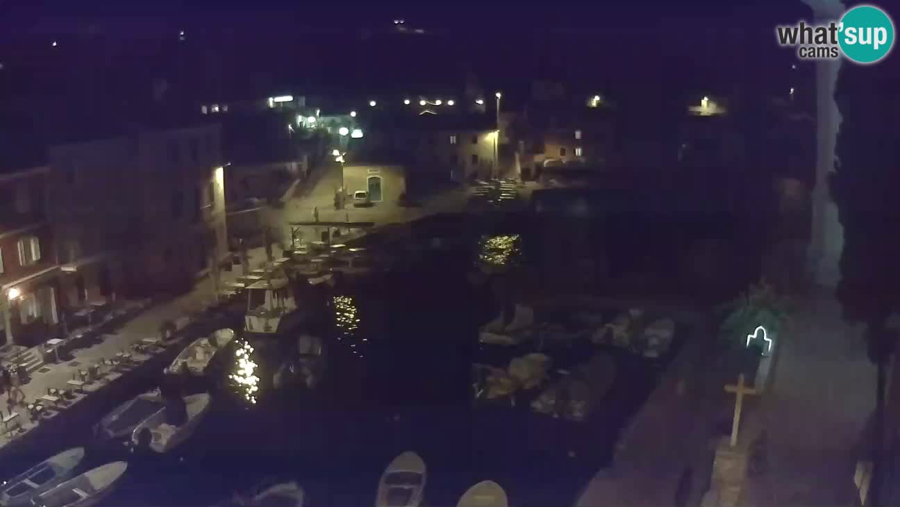 Webcam Live – The harbor and the bay of Veli Lošinj