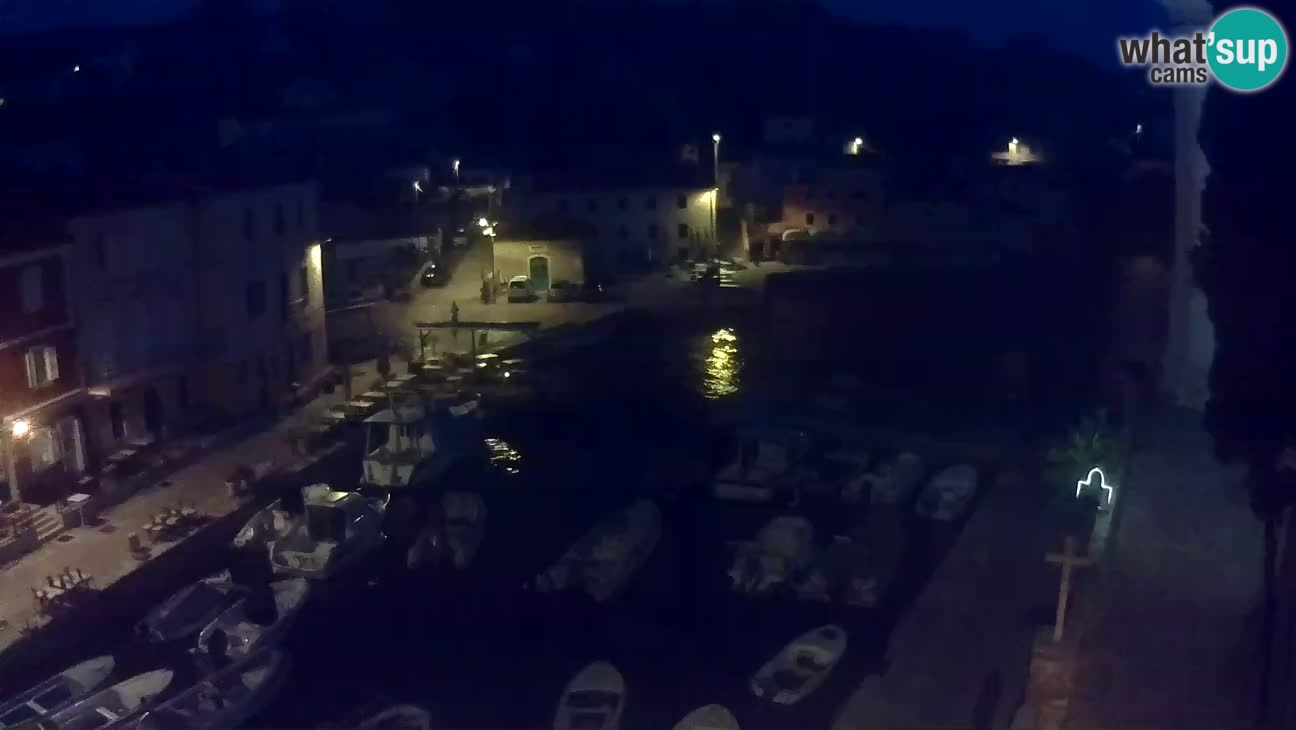 Webcam – Le port et la baie de Veli Lošinj
