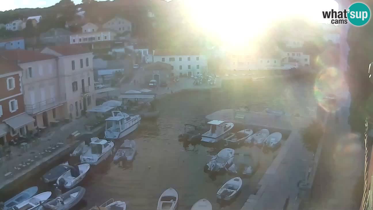 Webcam Live – The harbor and the bay of Veli Lošinj