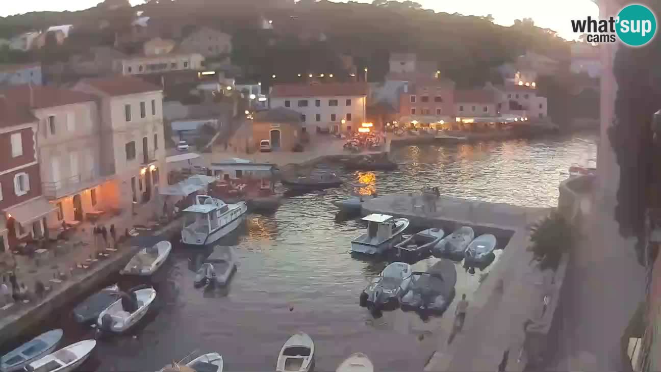 Webcam Live – The harbor and the bay of Veli Lošinj