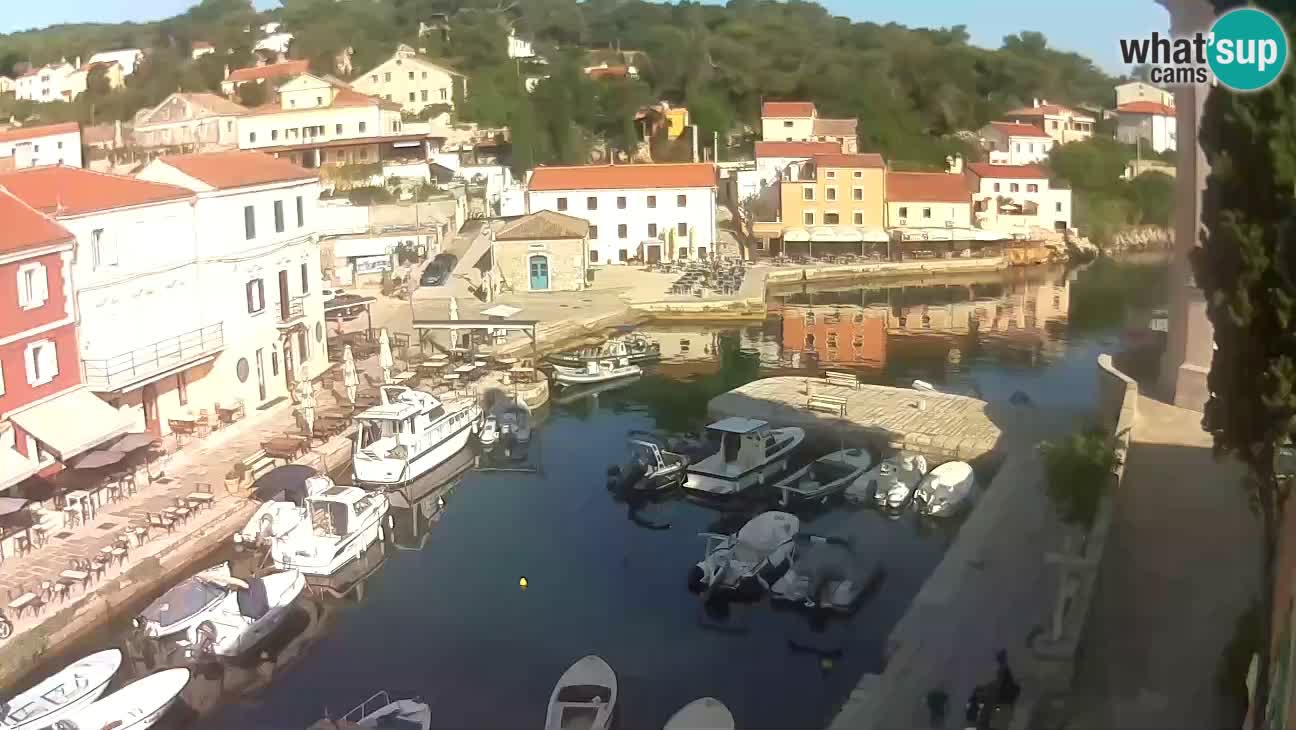 Webcam Live – The harbor and the bay of Veli Lošinj