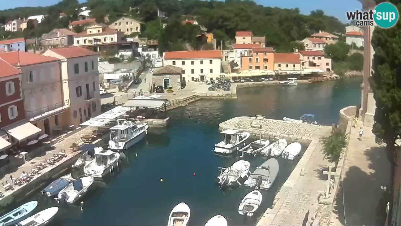 Webcam Live – The harbor and the bay of Veli Lošinj