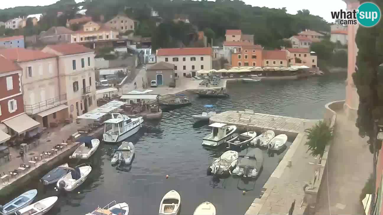 Webcam Live – The harbor and the bay of Veli Lošinj