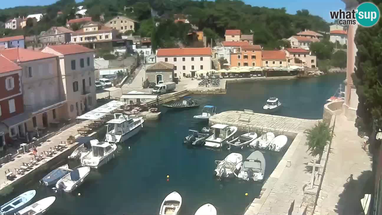 Webcam Live – The harbor and the bay of Veli Lošinj