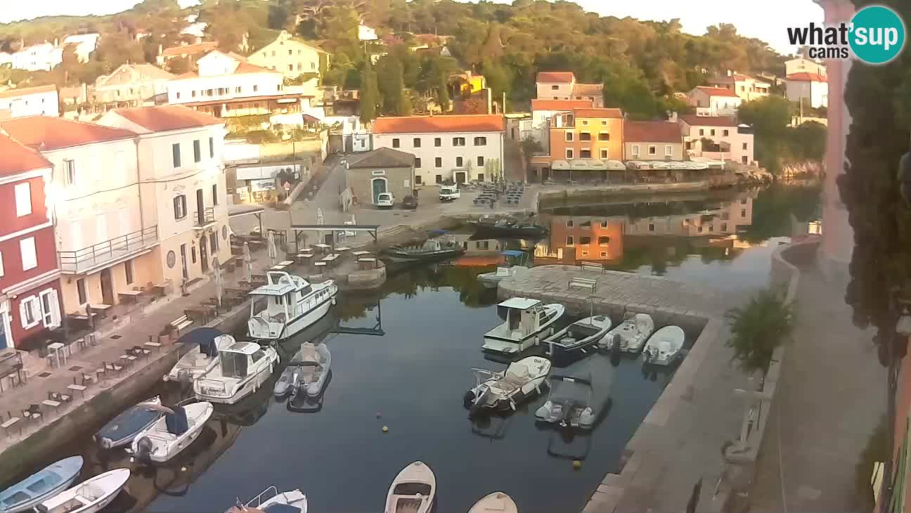 Webcam Live – The harbor and the bay of Veli Lošinj