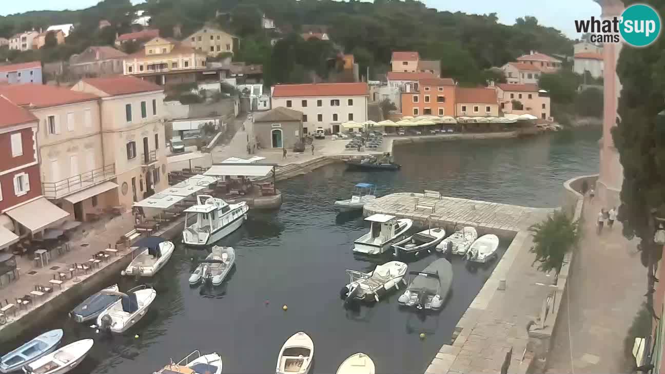 Spletna kamera – Pristanišče in zaliv v Velem Lošinju