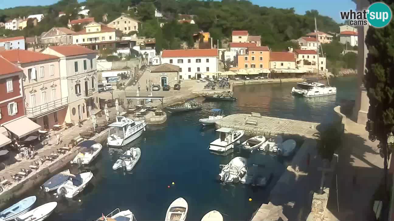 Webcam Live – The harbor and the bay of Veli Lošinj