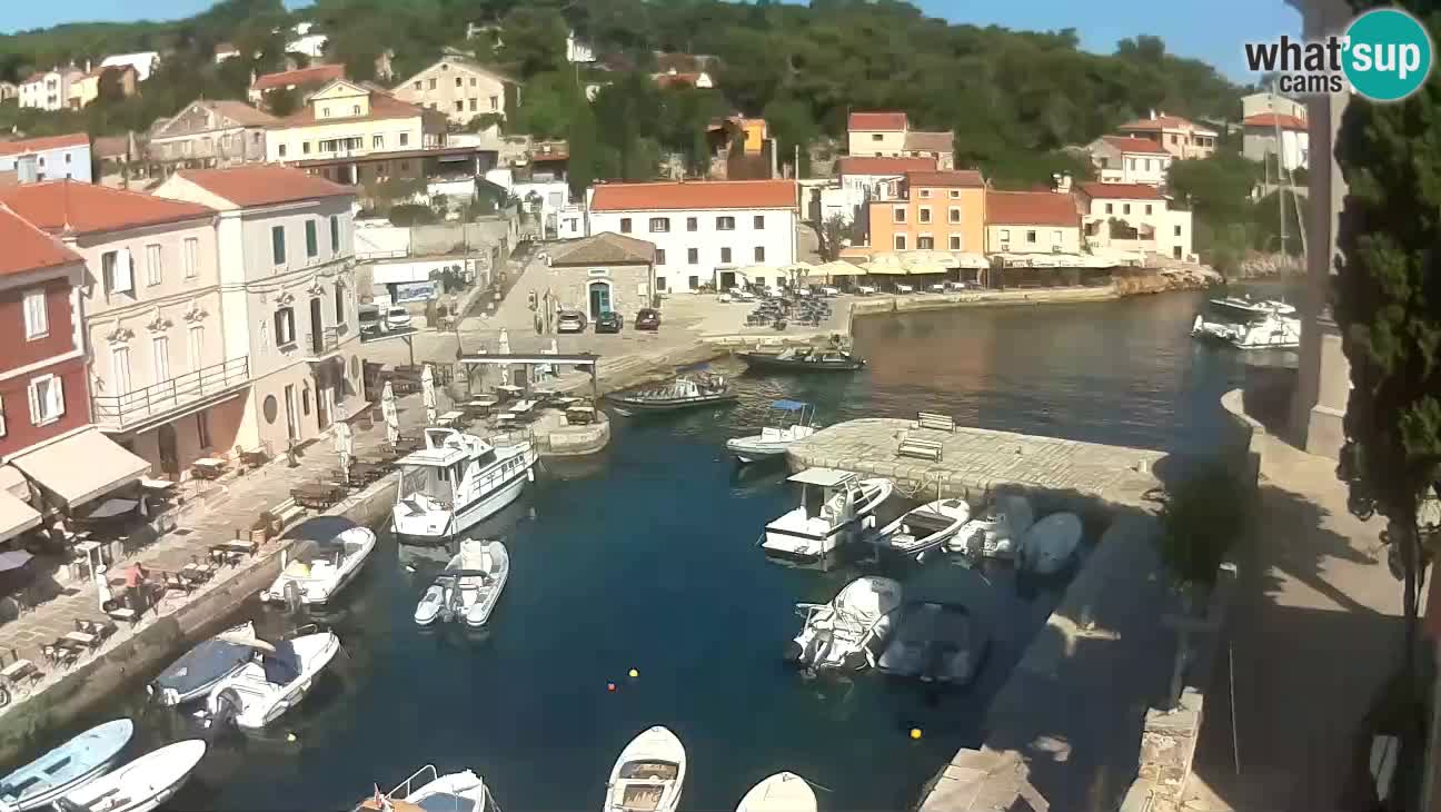 Spletna kamera – Pristanišče in zaliv v Velem Lošinju