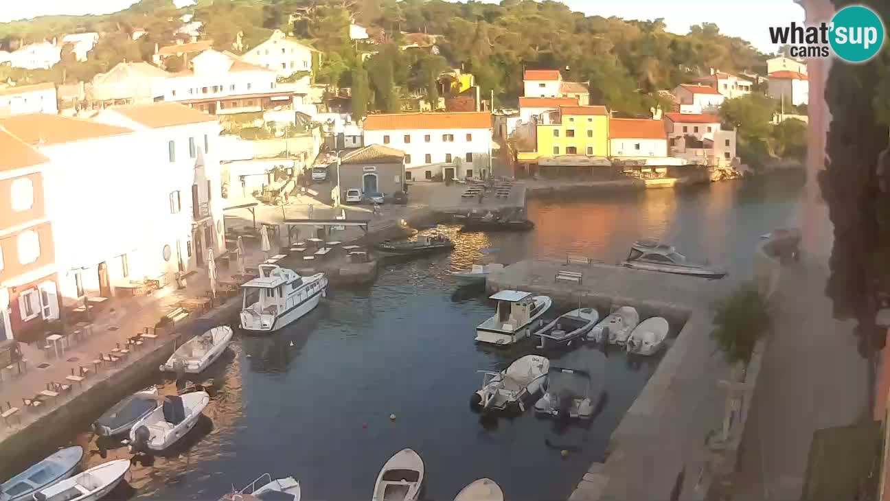 Webcam Live – The harbor and the bay of Veli Lošinj