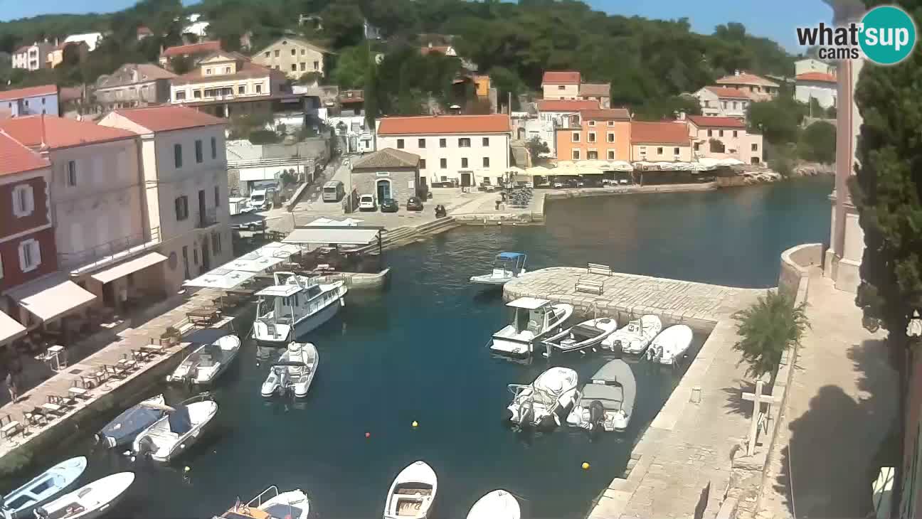 Webcam Live – The harbor and the bay of Veli Lošinj