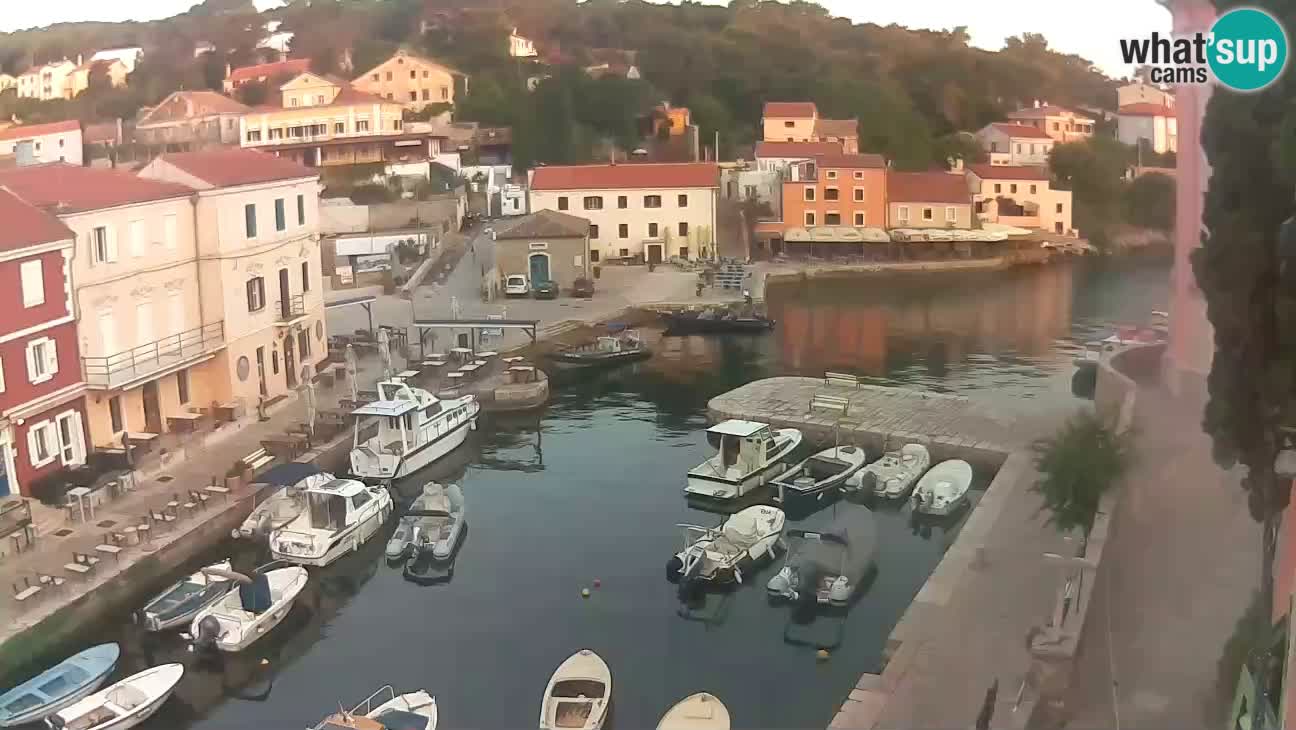 Webcam Live – The harbor and the bay of Veli Lošinj