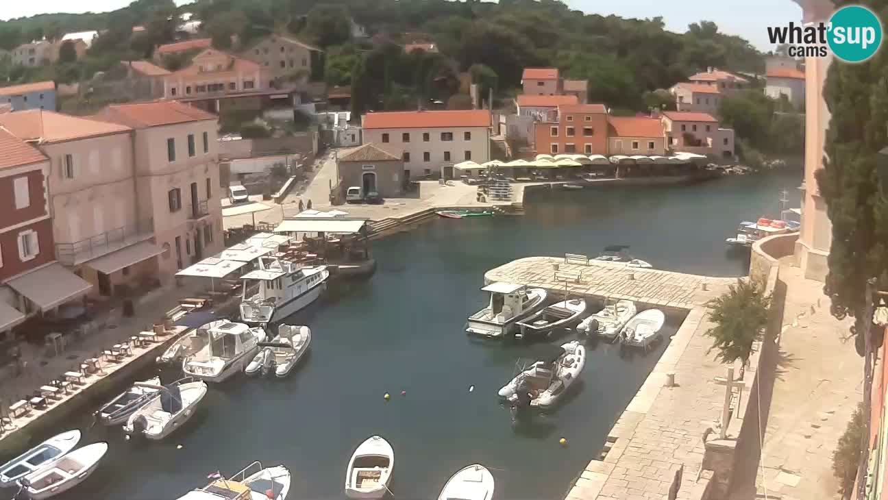 Webcam – Le port et la baie de Veli Lošinj