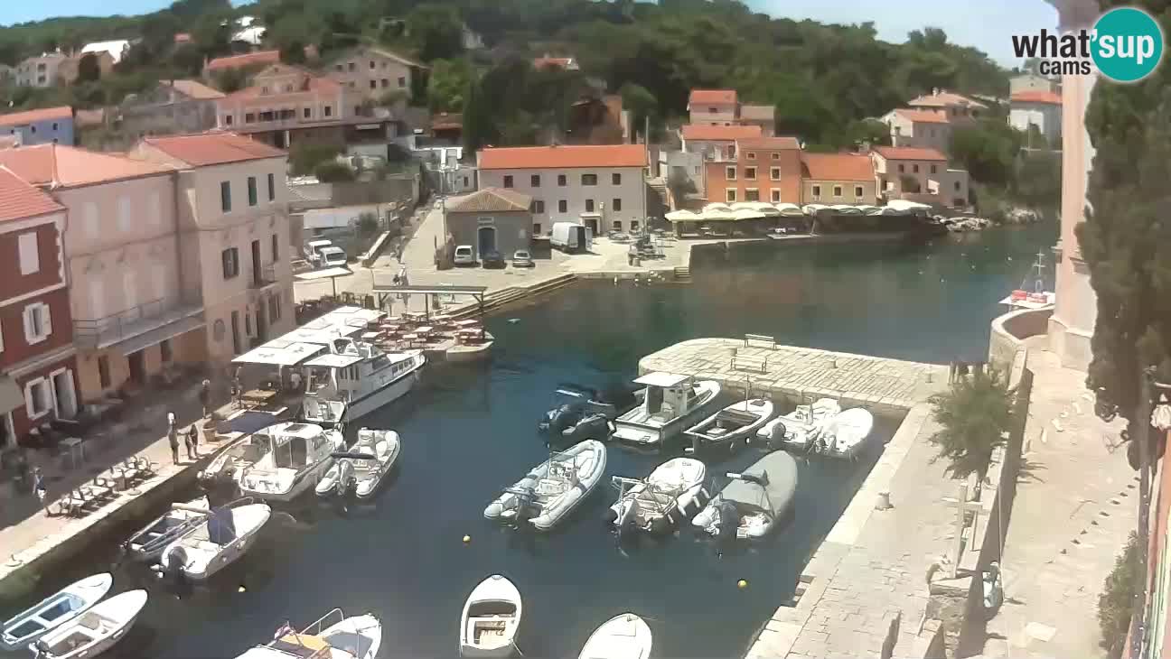 Webcam – Den Hafen und die Bucht von Veli Lošinj