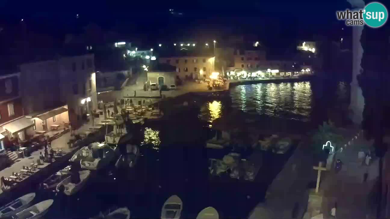 Webcam – Le port et la baie de Veli Lošinj