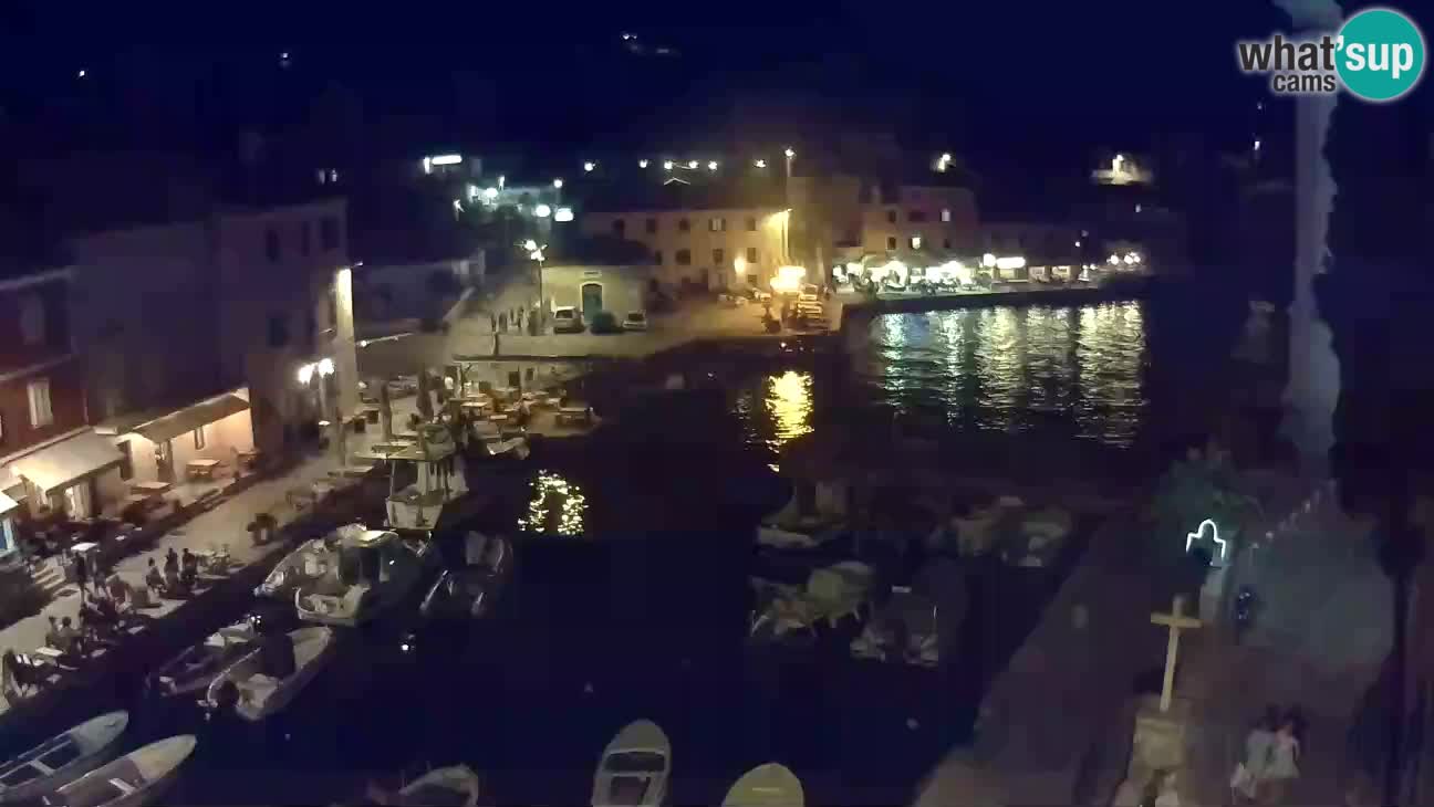 Webcam – Le port et la baie de Veli Lošinj
