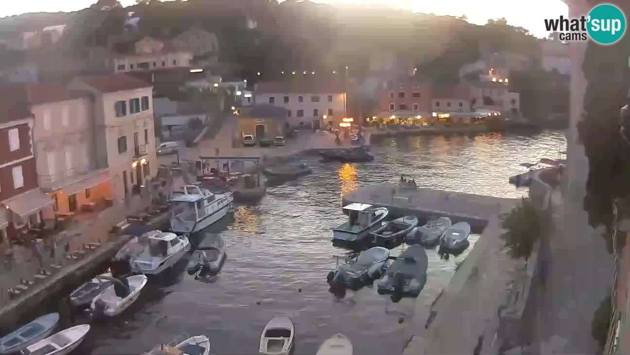 Webcam – Le port et la baie de Veli Lošinj