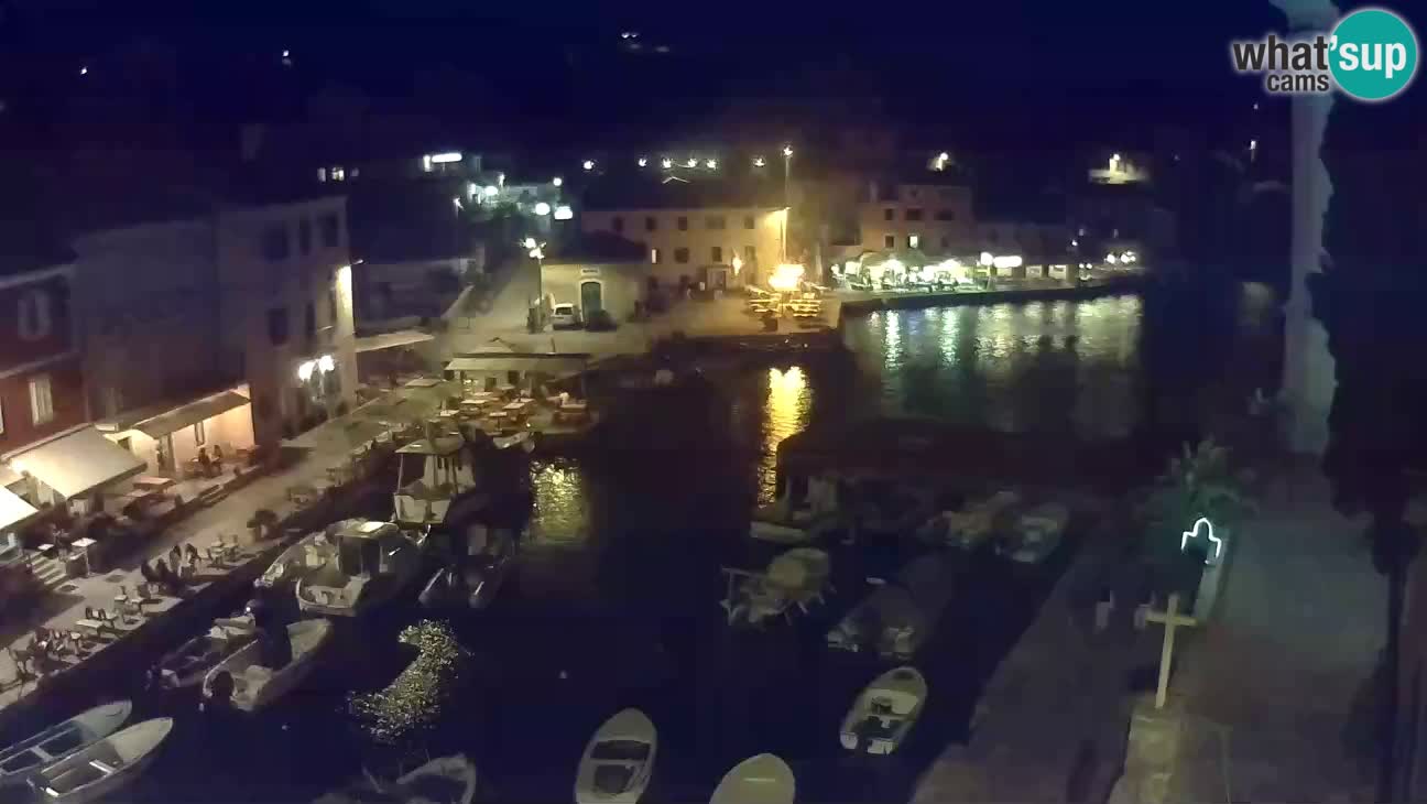 Webcam – Le port et la baie de Veli Lošinj