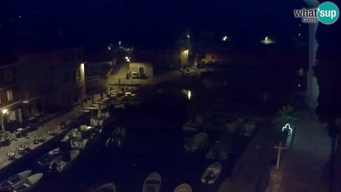 Webcam Live – The harbor and the bay of Veli Lošinj