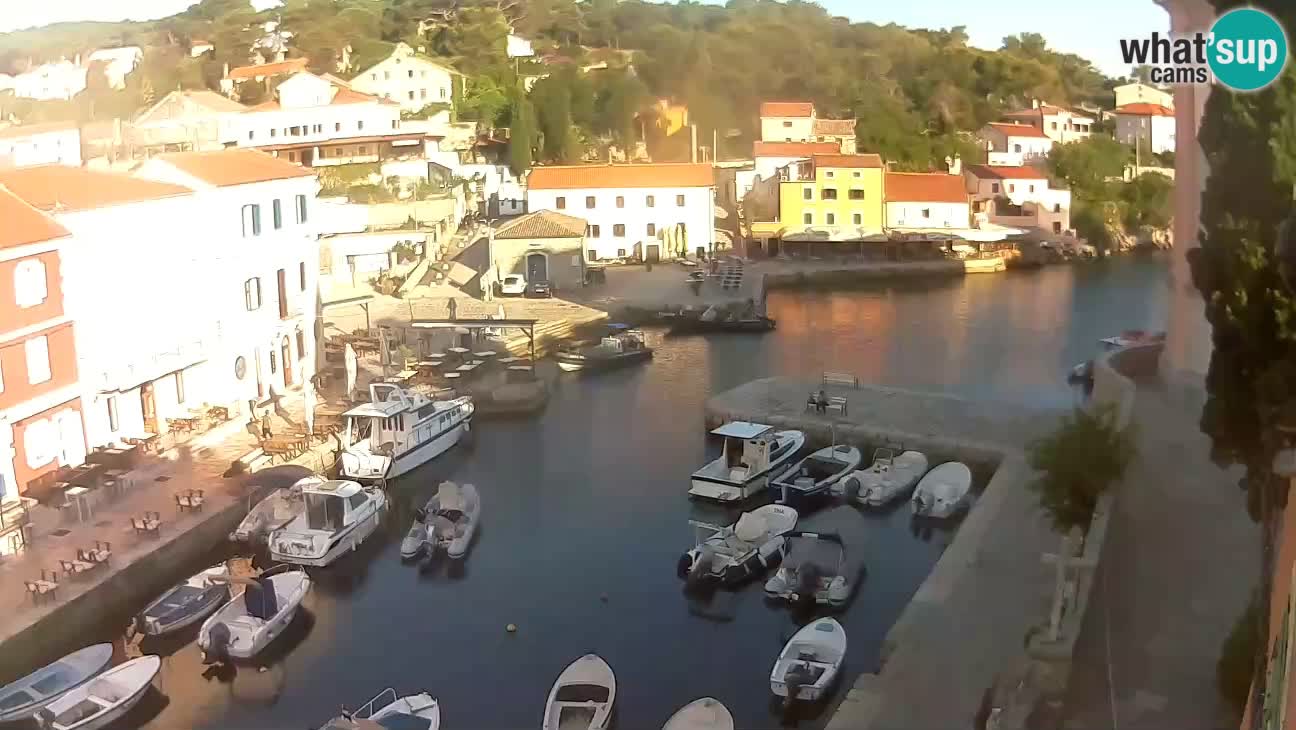 Webcam Live – The harbor and the bay of Veli Lošinj