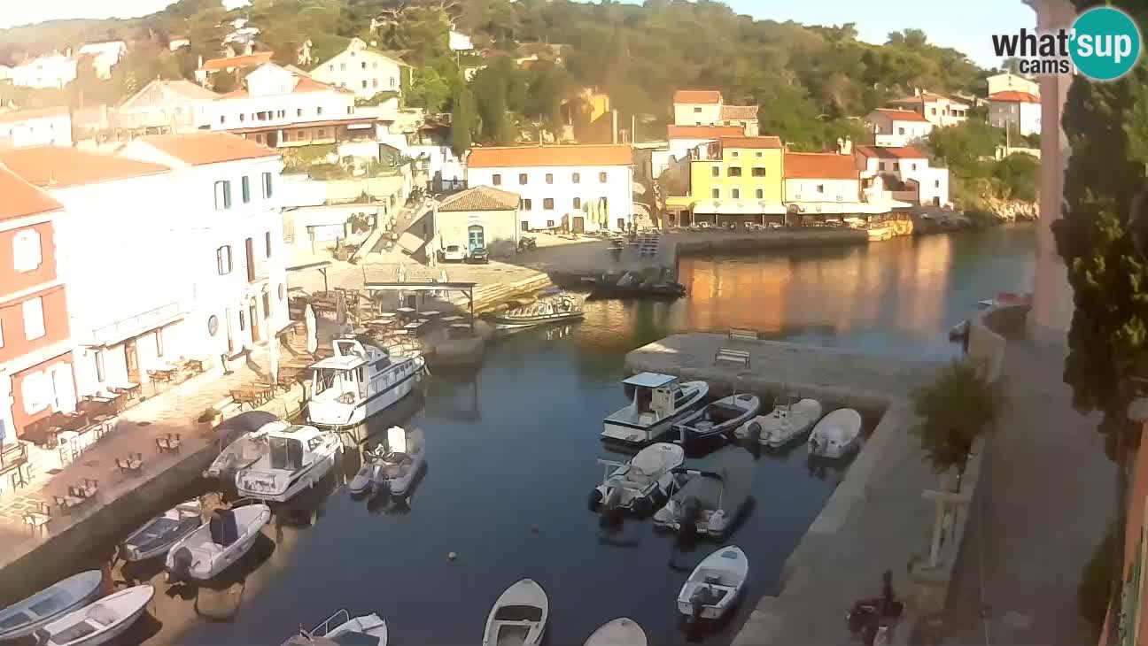 Webcam – Le port et la baie de Veli Lošinj
