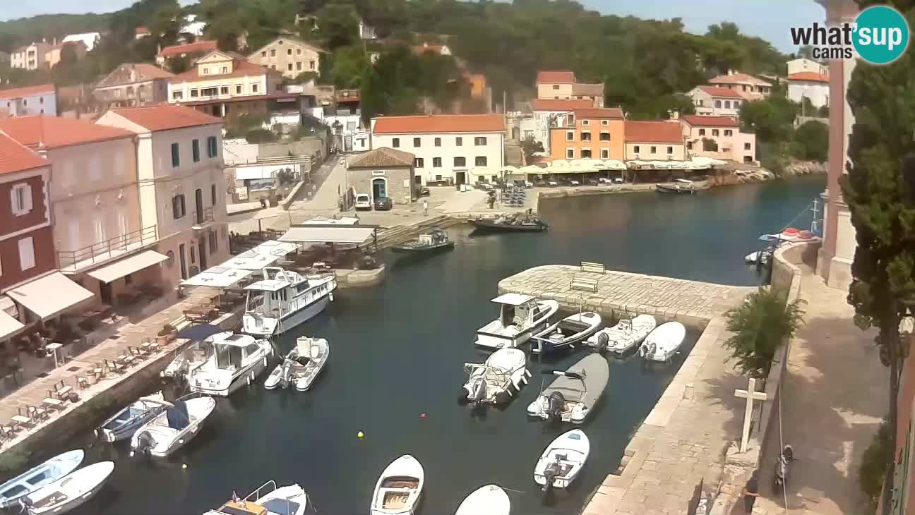 Webcam – Le port et la baie de Veli Lošinj