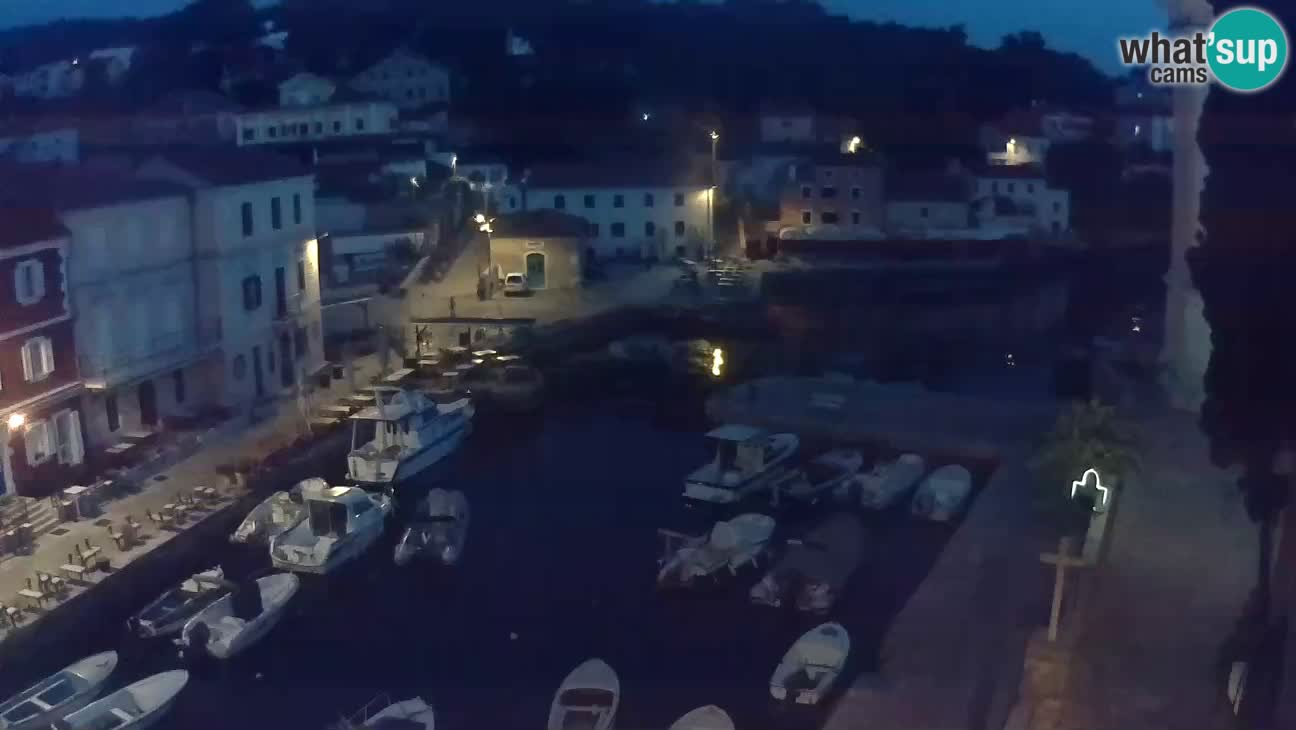 Webcam Live – The harbor and the bay of Veli Lošinj