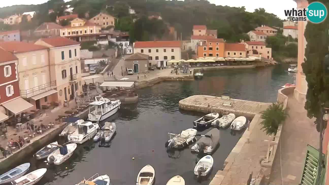 Webcam – Le port et la baie de Veli Lošinj