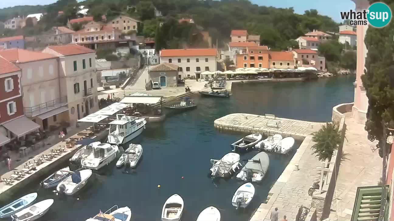 Webcam – Le port et la baie de Veli Lošinj