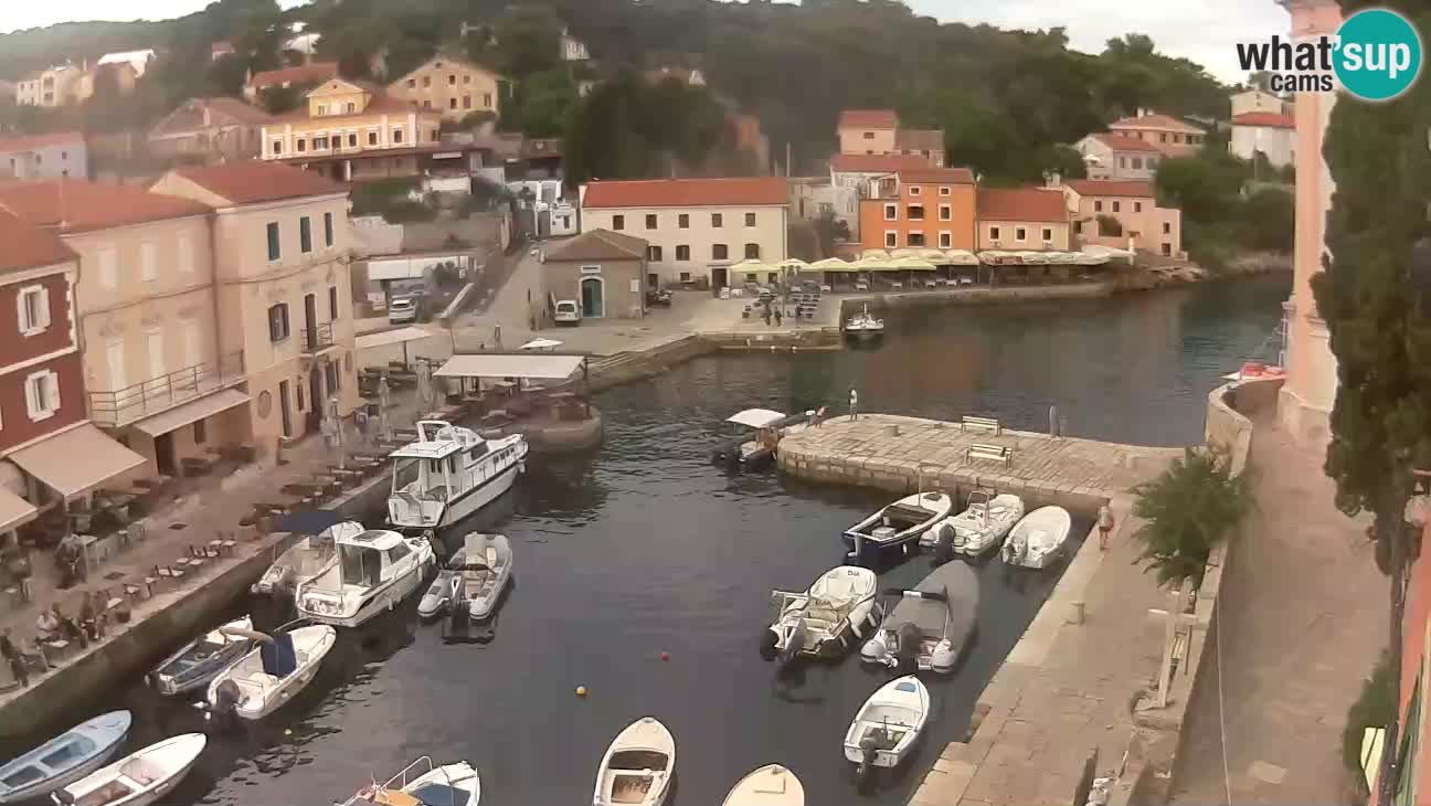 Webcam – Le port et la baie de Veli Lošinj