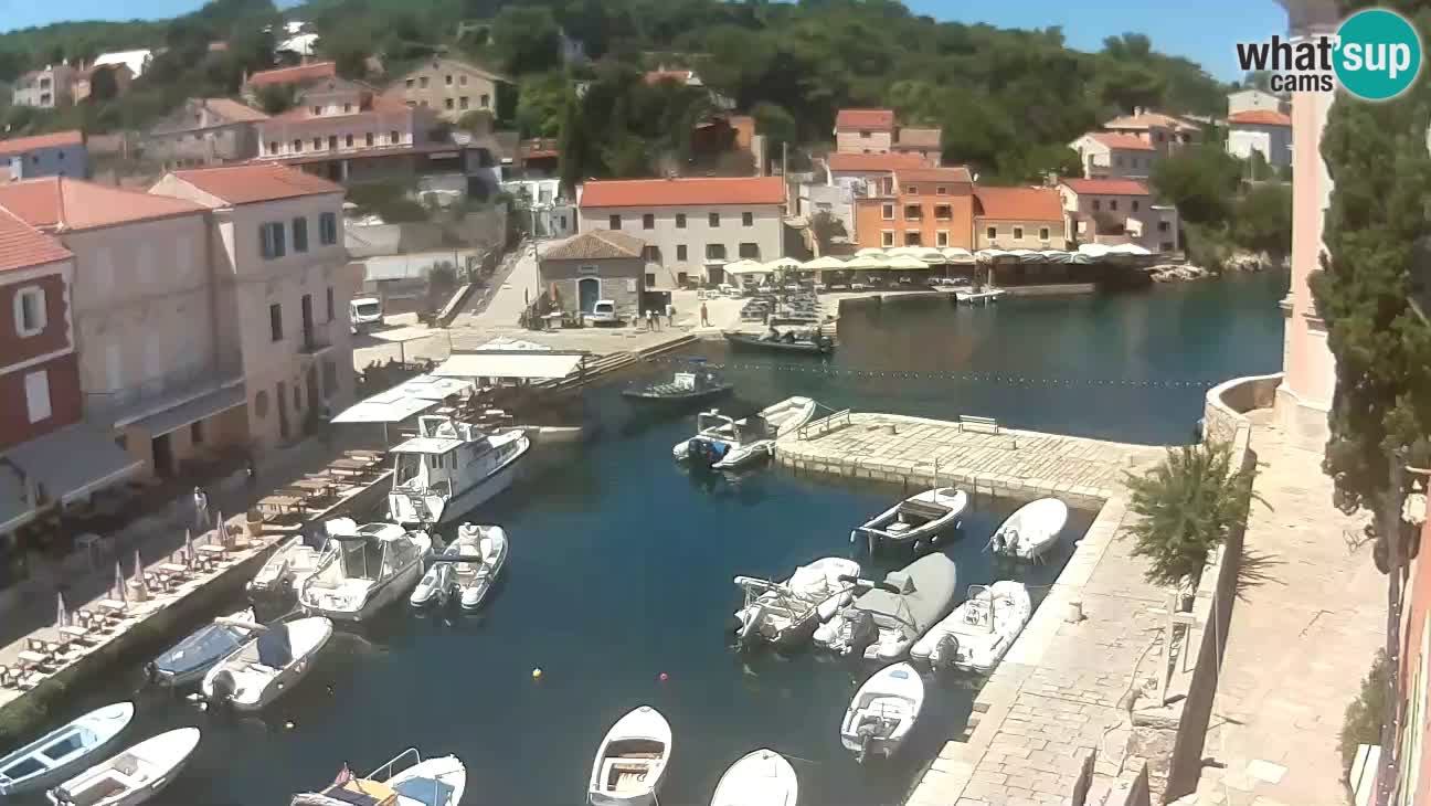 Webcam Live – The harbor and the bay of Veli Lošinj