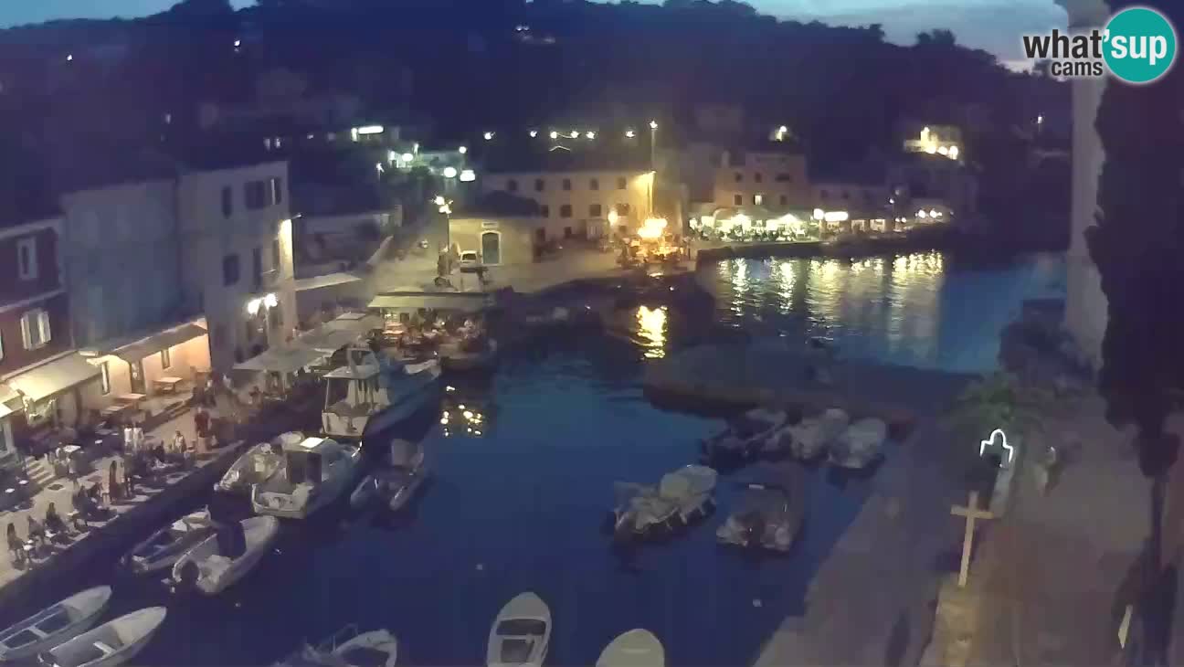 Webcam – Le port et la baie de Veli Lošinj