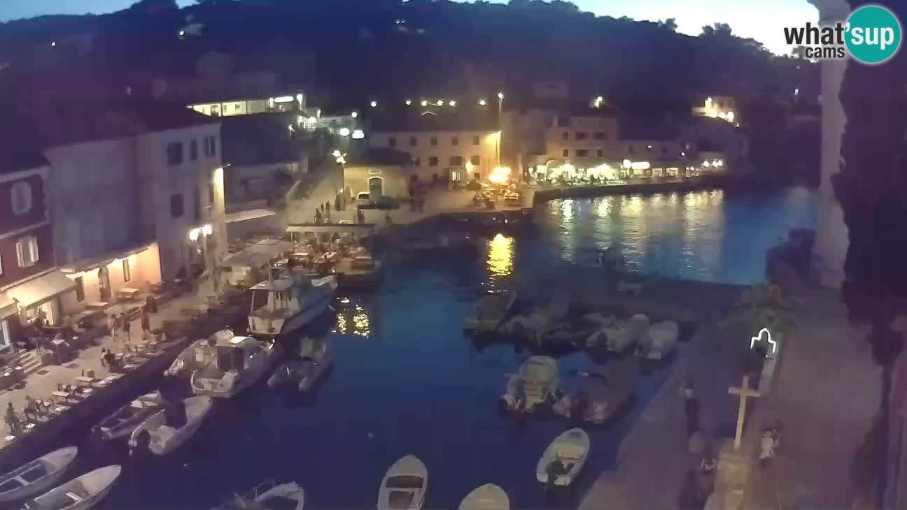 Webcam Live – The harbor and the bay of Veli Lošinj