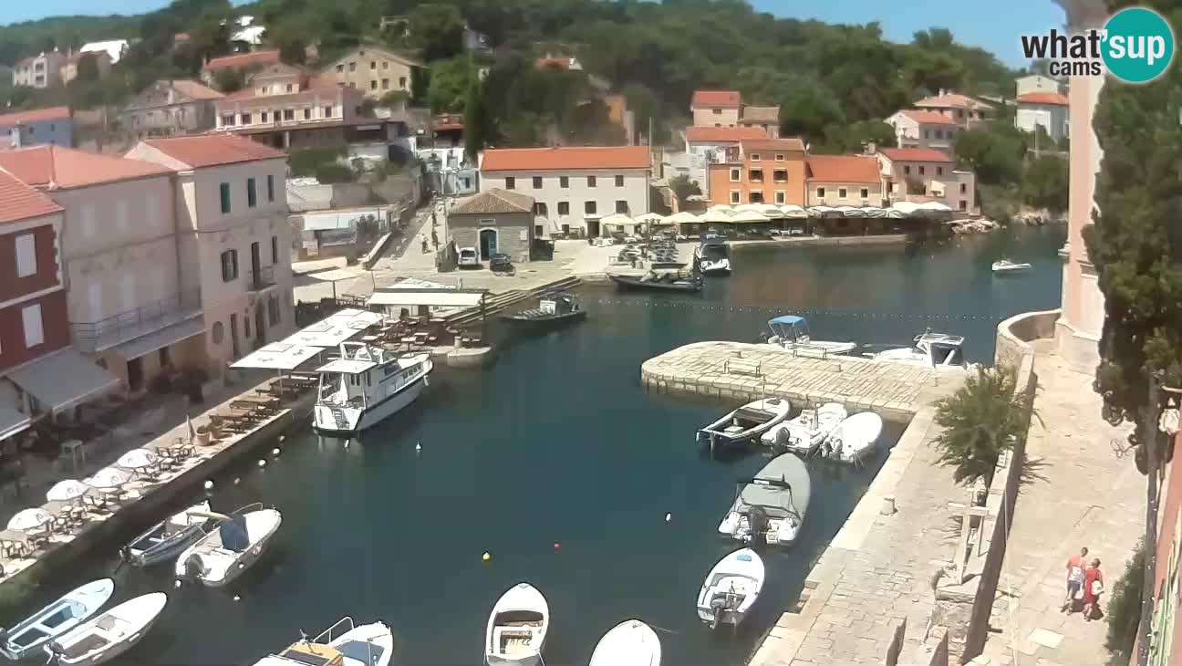 Webcam Live – The harbor and the bay of Veli Lošinj