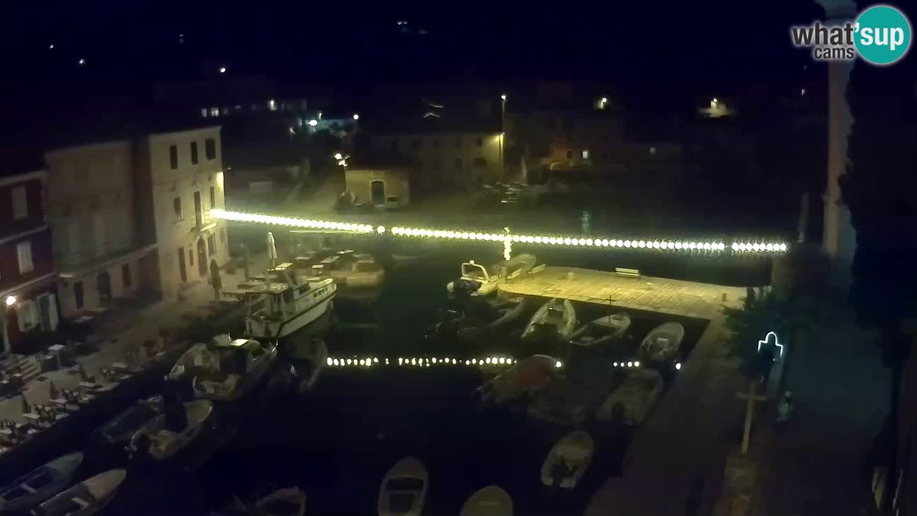 Webcam Live – The harbor and the bay of Veli Lošinj