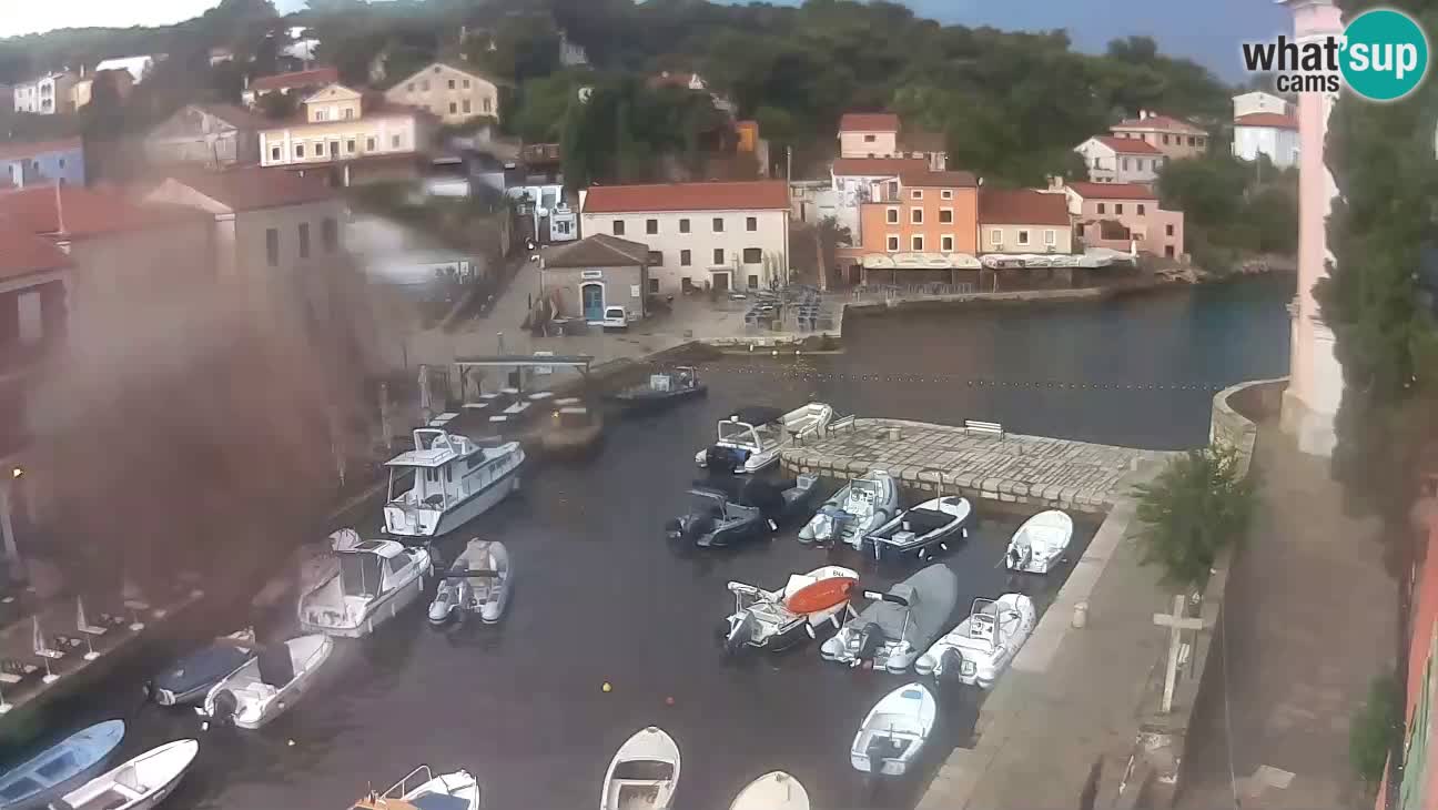 Webcam Live – The harbor and the bay of Veli Lošinj