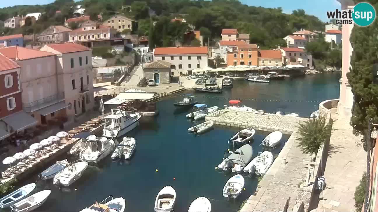 Webcam Live – The harbor and the bay of Veli Lošinj