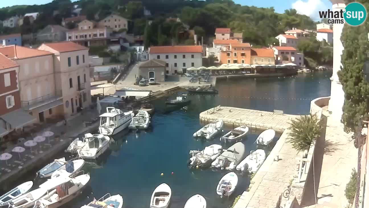 Webcam – Le port et la baie de Veli Lošinj