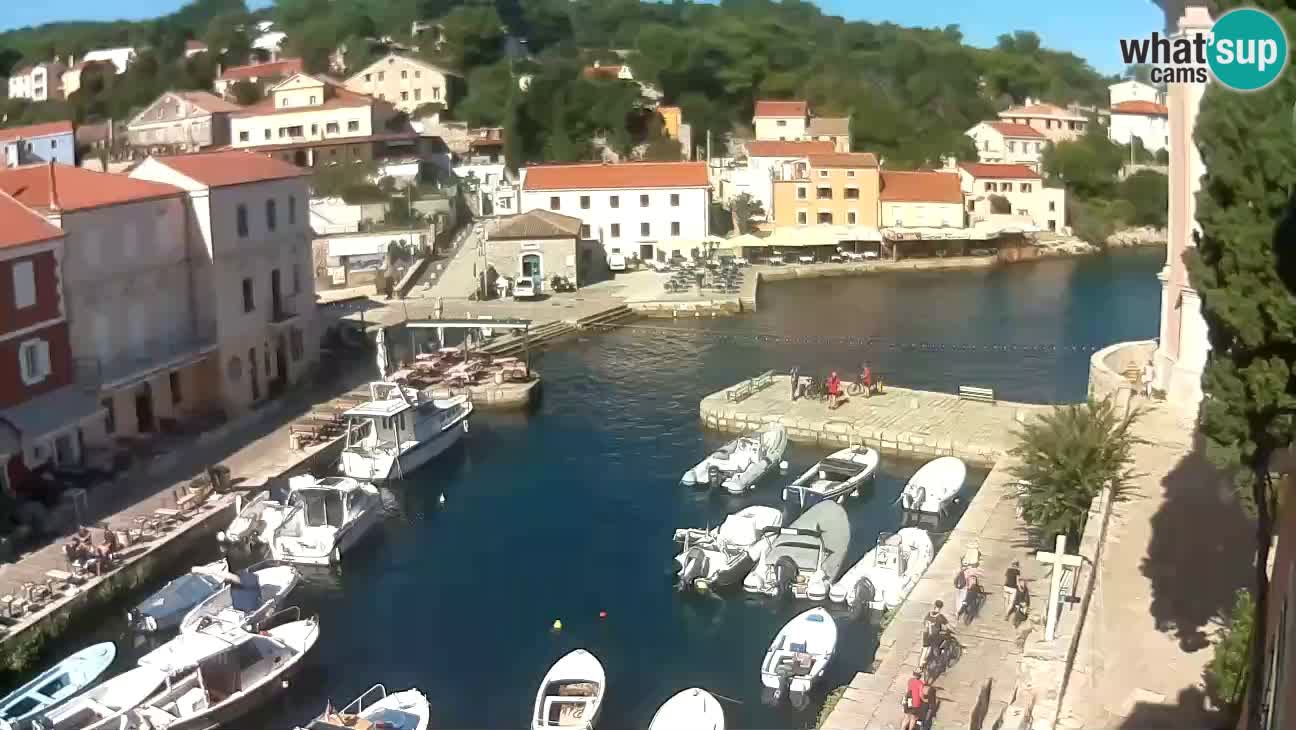 Spletna kamera – Pristanišče in zaliv v Velem Lošinju