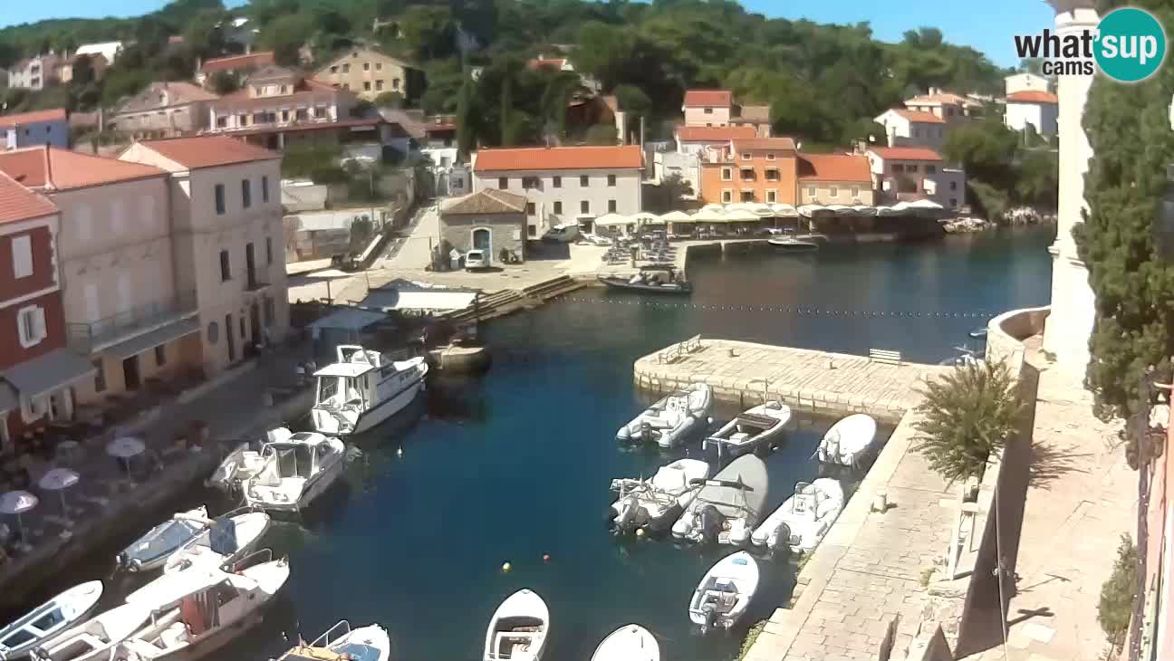 Webcam Live – The harbor and the bay of Veli Lošinj