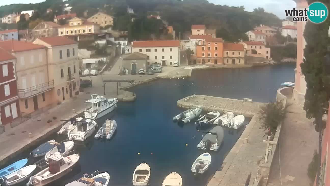 Webcam – Le port et la baie de Veli Lošinj